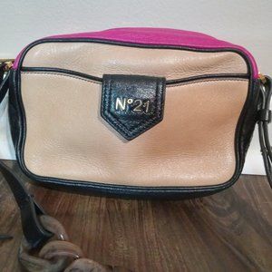 No. 21 Handbags Colorblock Camera Bag